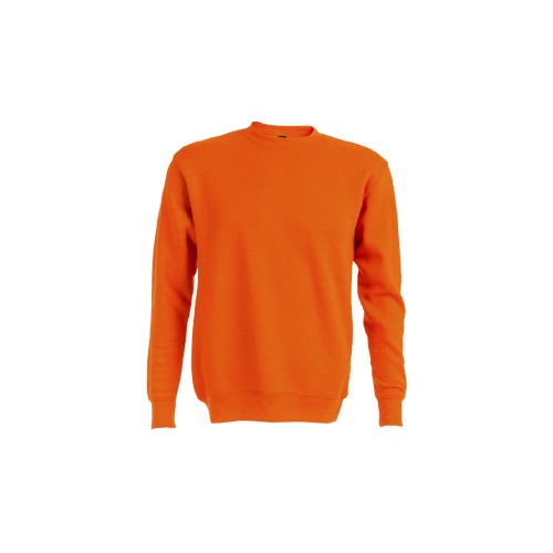 SWEAT SHIRT C/PUNHO COS EM RIBE DELTA LARANJA SWEAT SHIRT C/PUNHO COS EM RIBE DELTA LARANJA